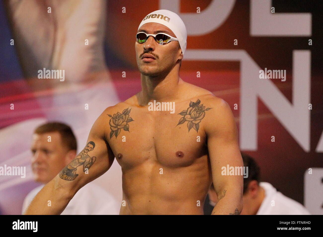 PerezDortona France champion in the 100m Breaststroke in