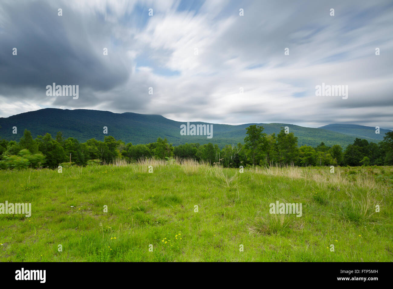 Breezy Point in Warren, New Hampshire USA during the summer months