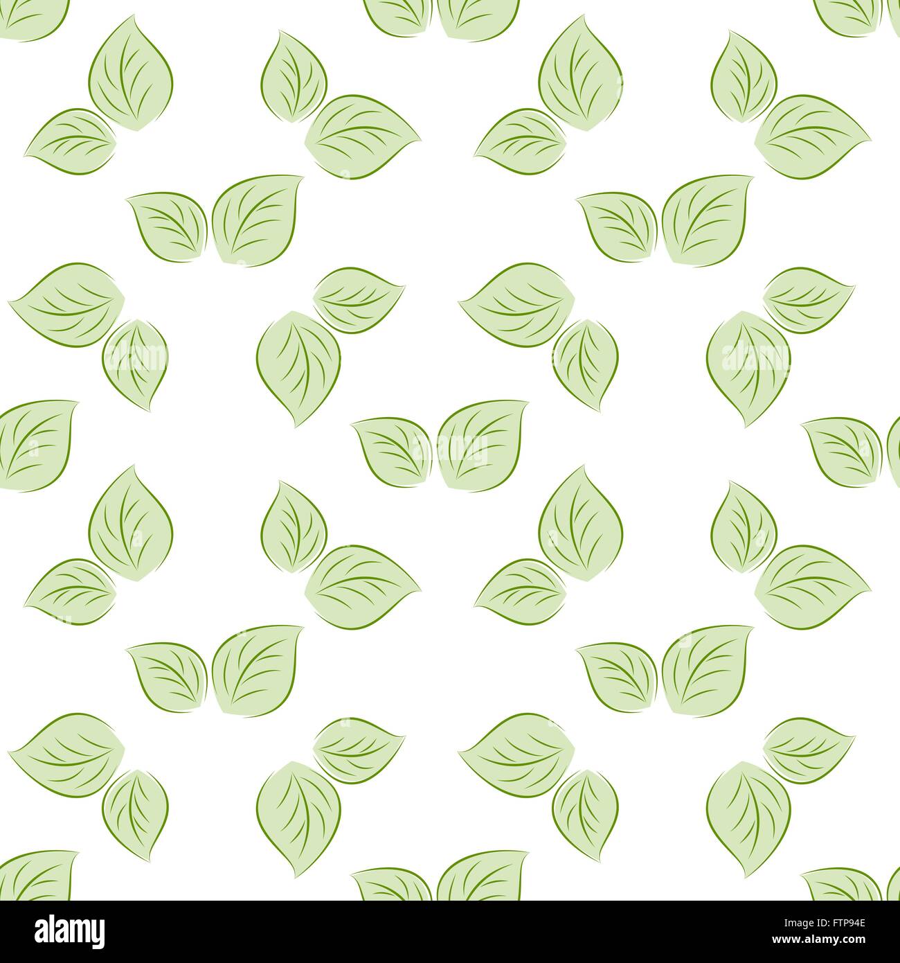 green leaves seamless Stock Vector Image & Art - Alamy