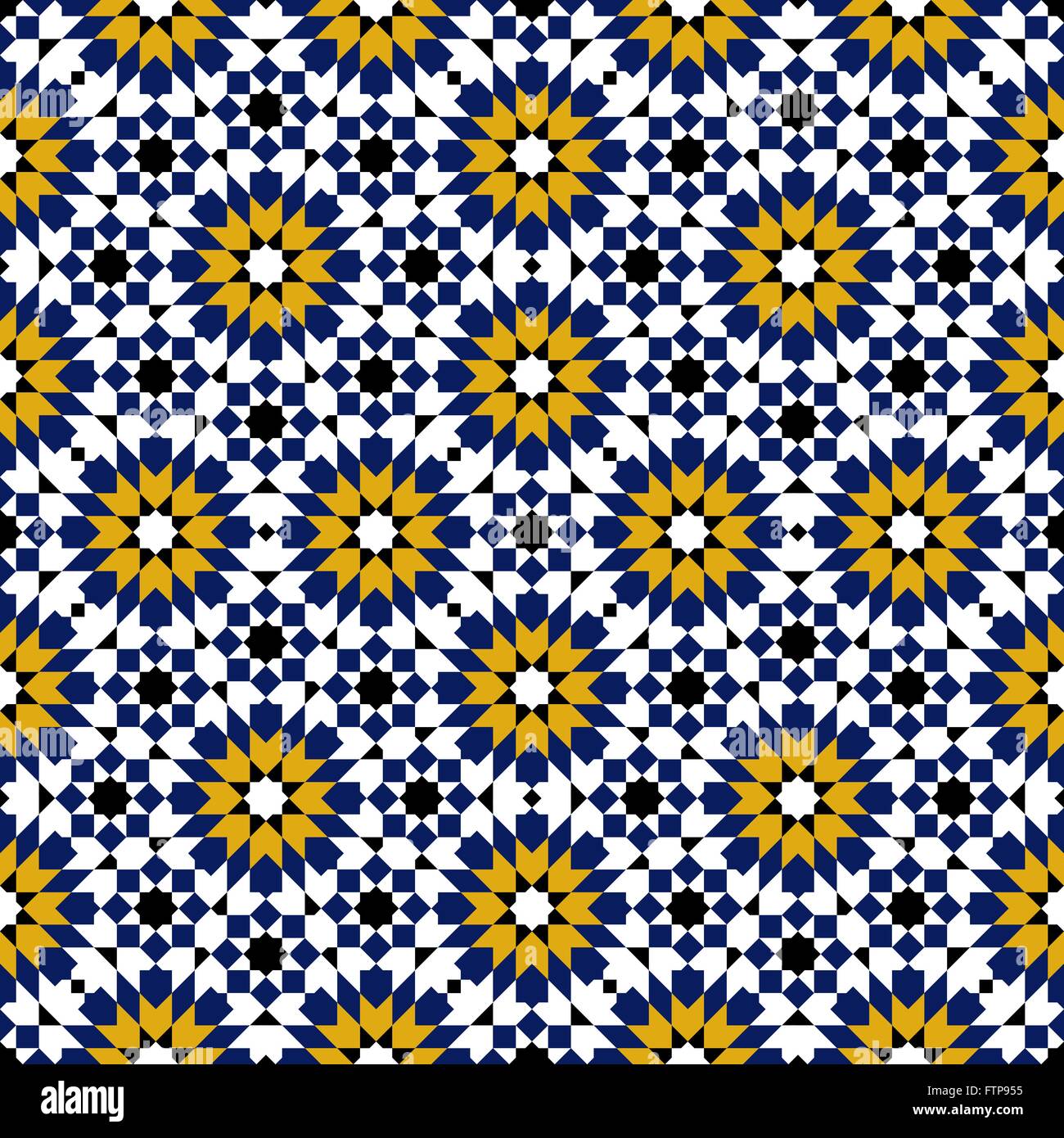 moroccan mosaic seamless Stock Vector Image & Art - Alamy