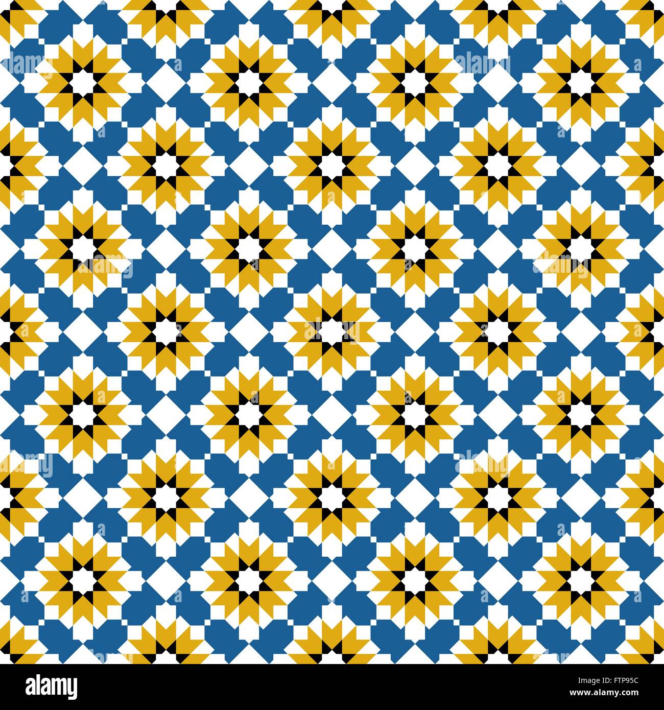 moroccan mosaic seamless Stock Vector Image & Art - Alamy
