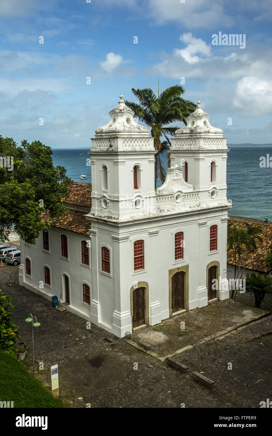 Chapel of Nossa Senhora da Conceicao - built in the eighteenth century facade with rococo style Stock Photo