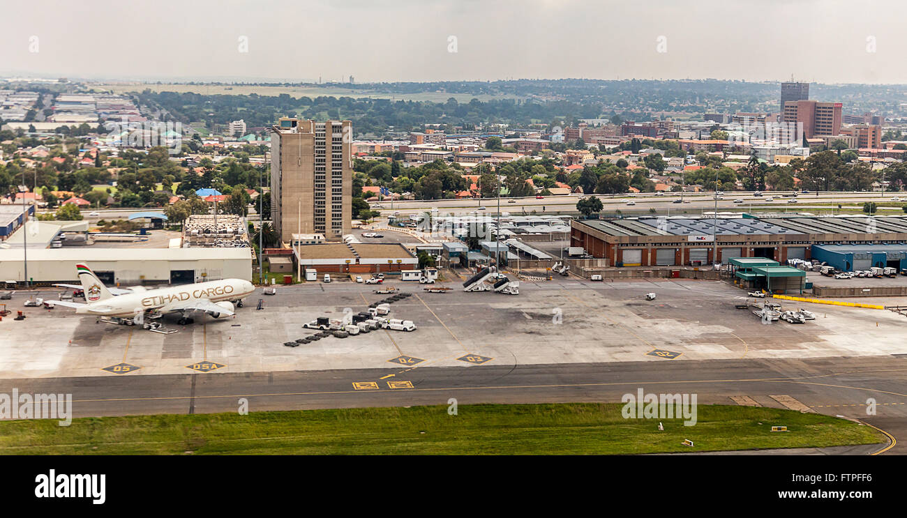 The Cargo terminal at OR Tambo International Airport, Johannesburg