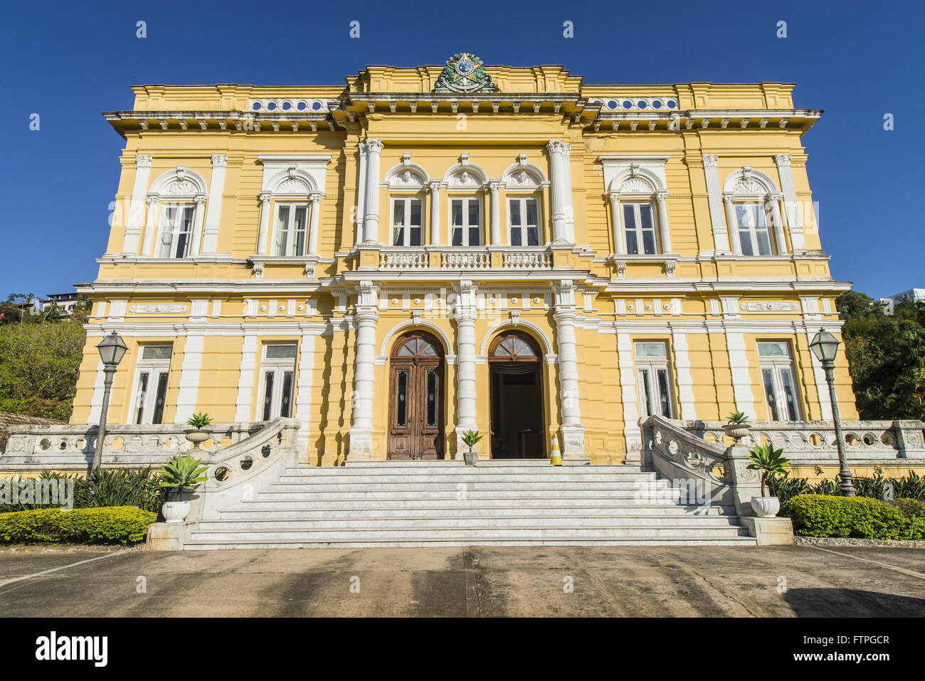 Palacio Rio Negro - the official summer residence of the President of the Republic Stock Photo