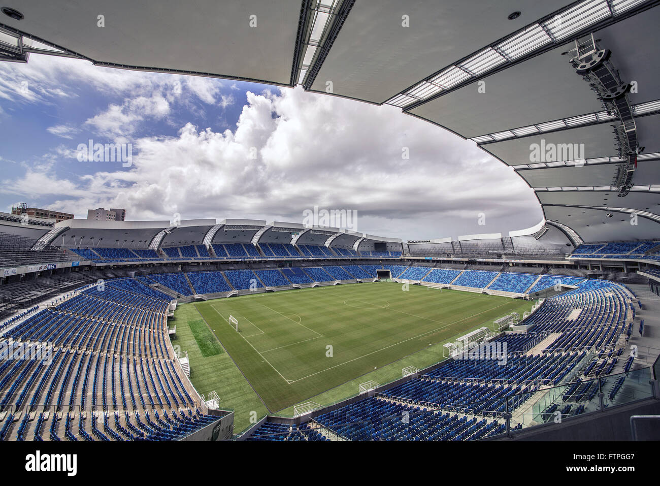 Arena das Dunas - stadium built to host the 2014 FIFA World Cup Stock Photo