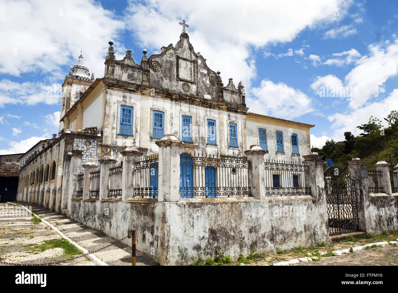 Convent of Our Lady of the Reconcavo Baiano Humble Stock Photo