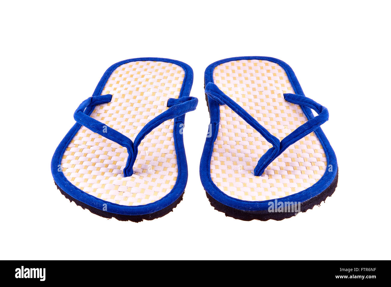 Flip flop isolated on white background Stock Photo - Alamy