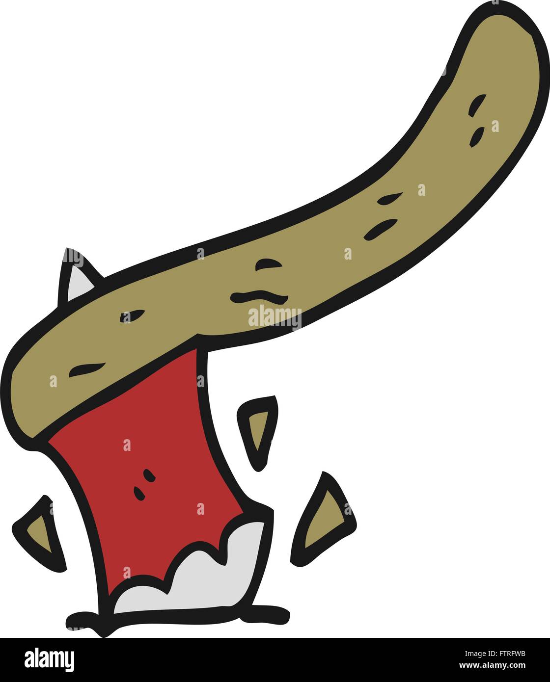 freehand drawn cartoon axe Stock Vector Image & Art Alamy