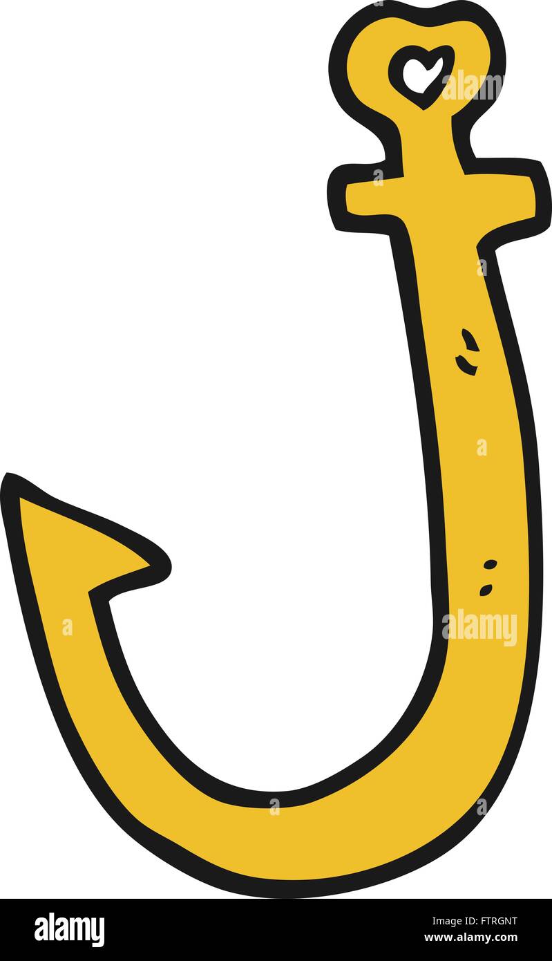 freehand drawn cartoon hook Stock Vector Image & Art Alamy