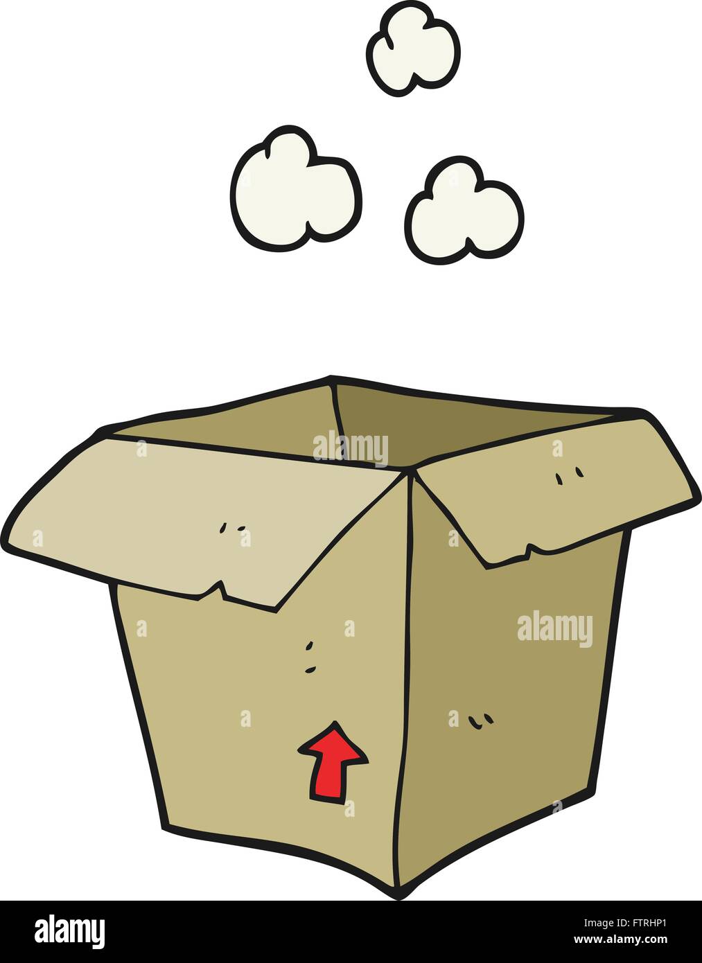 freehand drawn cartoon empty box Stock Vector Image & Art - Alamy