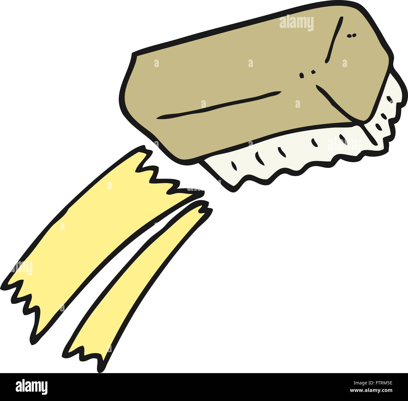 freehand drawn cartoon scrubbing brush Stock Vector Image & Art - Alamy