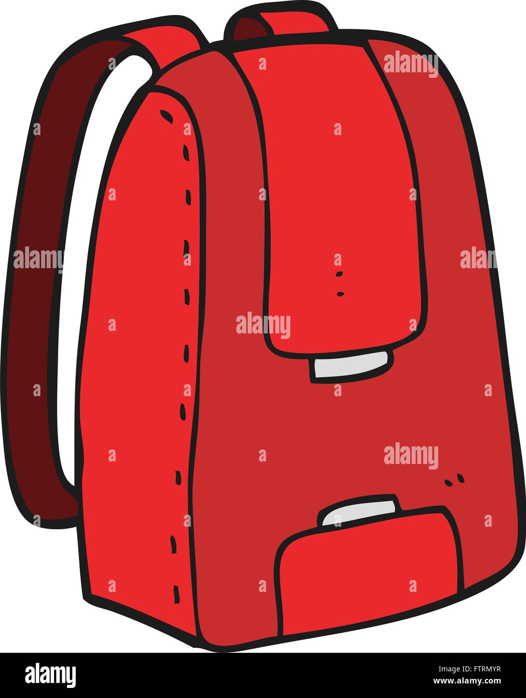 freehand drawn cartoon bag Stock Vector Image & Art Alamy