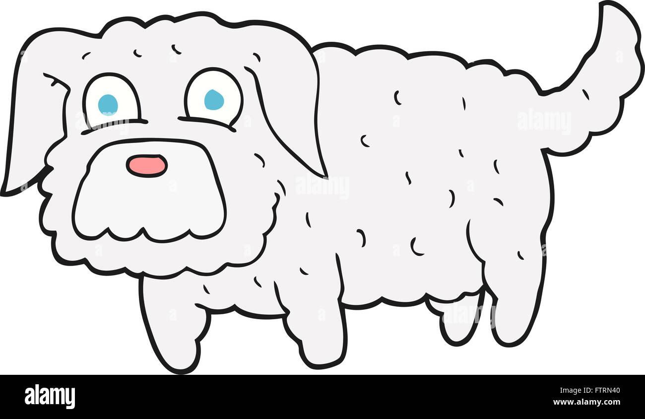 freehand drawn cartoon small dog Stock Vector Image & Art - Alamy