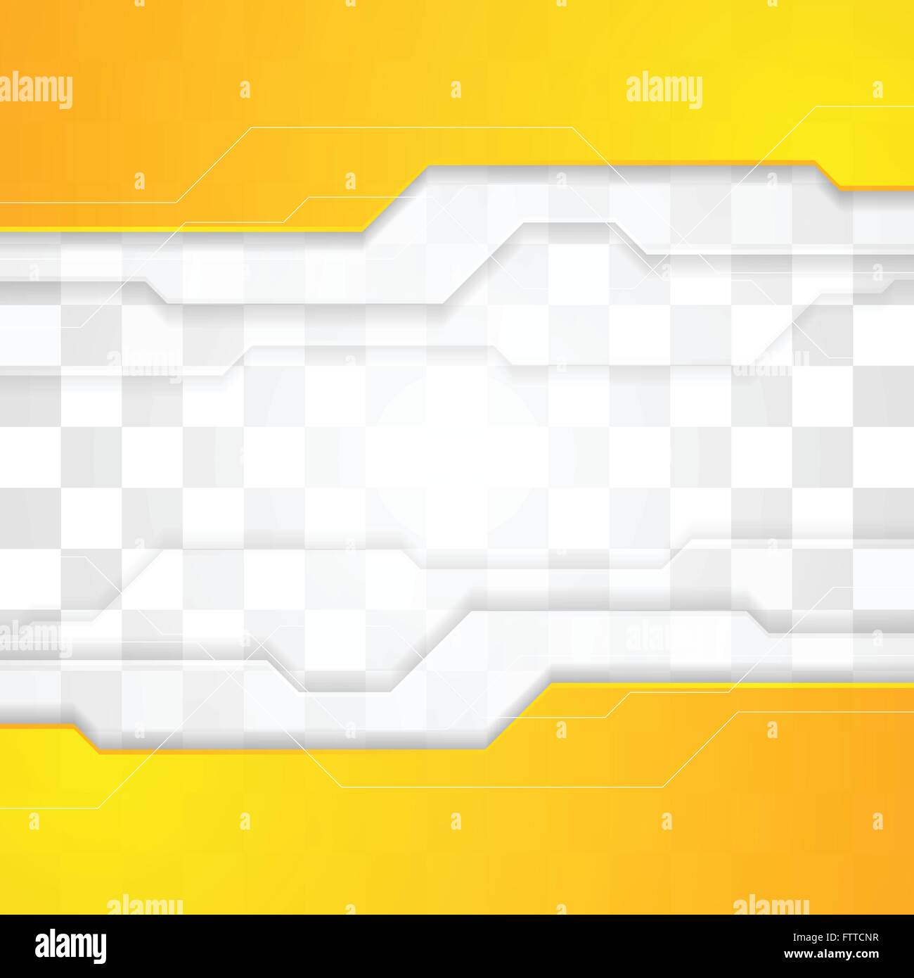 Bright orange technology corporate transparent illustration. Vector ...