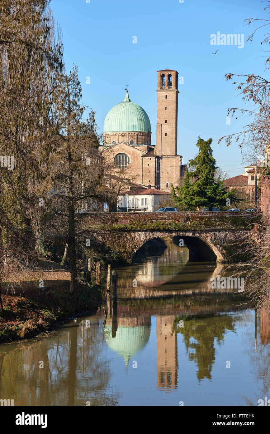 Parish of Santa Maria del Carmine in Padua (Padova) in italy. Stock Photo