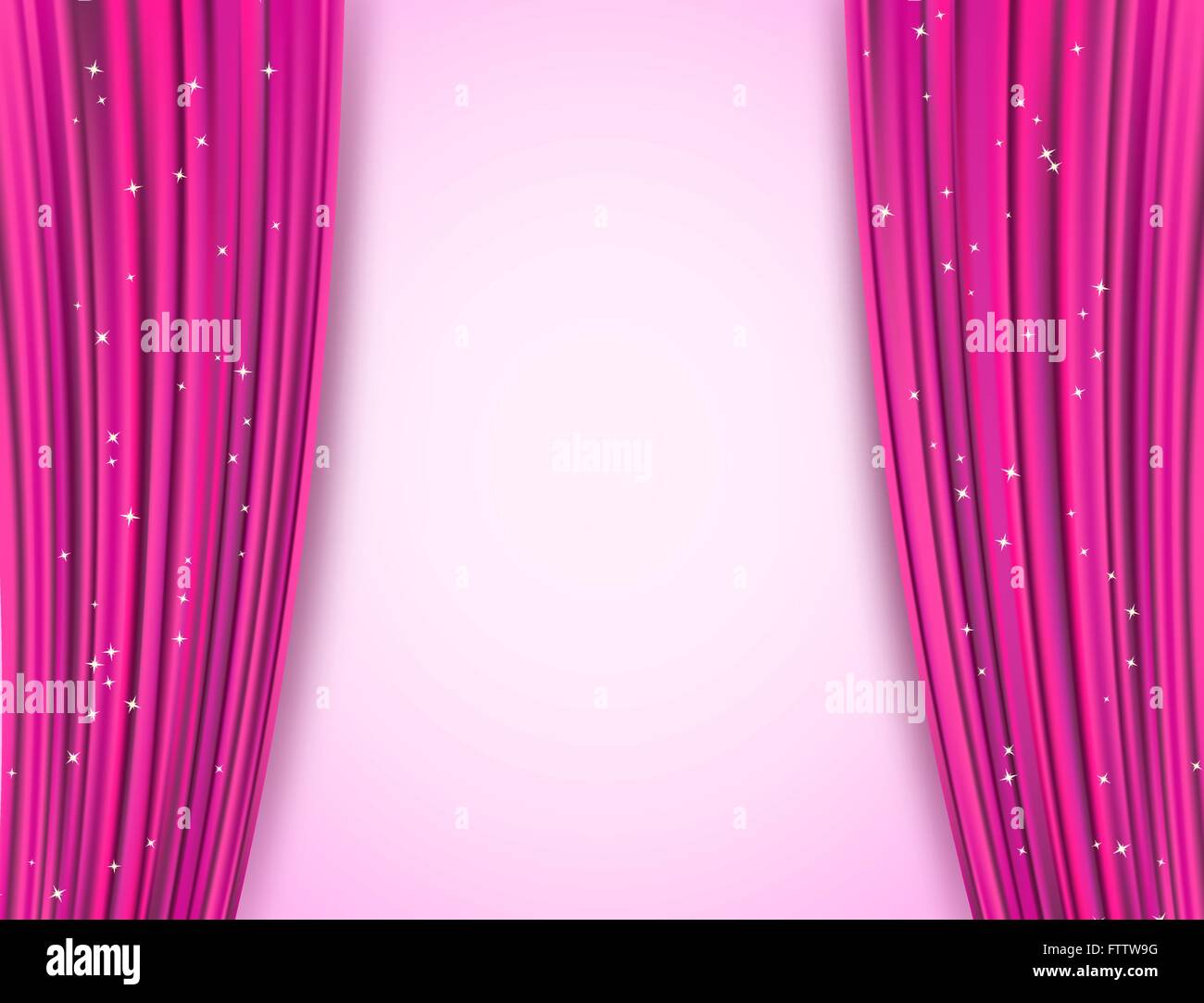 pink theater curtains with glitter. abstract background with opera pink