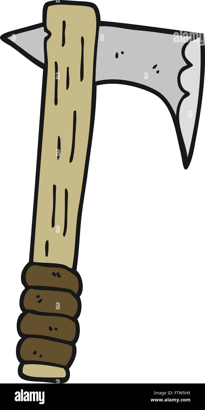 freehand drawn cartoon axe Stock Vector Image & Art Alamy