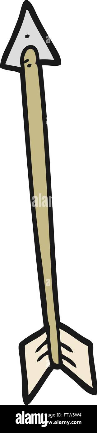 freehand drawn cartoon arrow Stock Vector Image & Art - Alamy