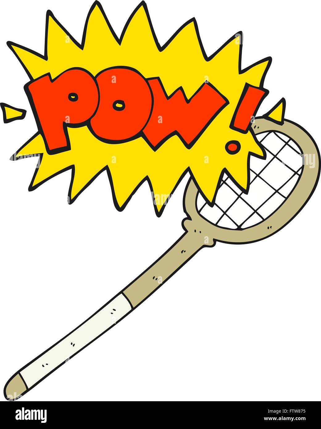 Make A Racket Cartoon freehand drawn cartoon tennis racket Stock Vector Image & Art - Alamy