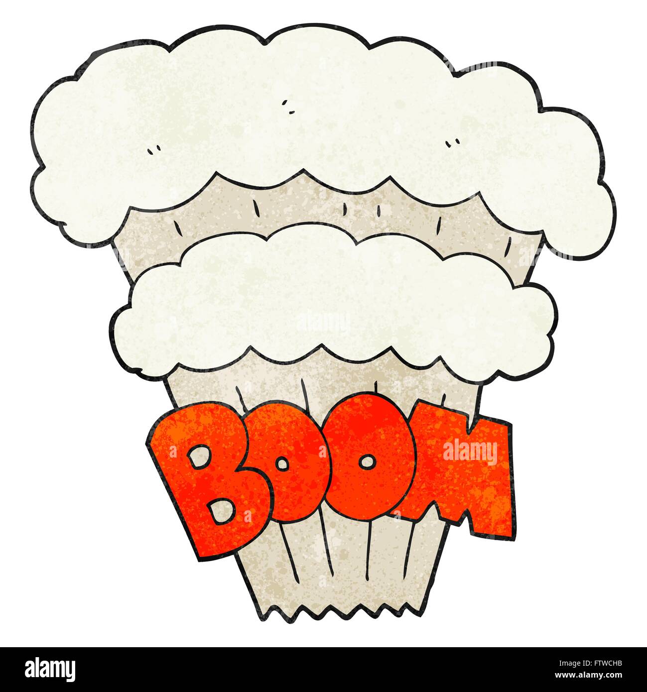 freehand textured cartoon explosion Stock Vector Image & Art - Alamy