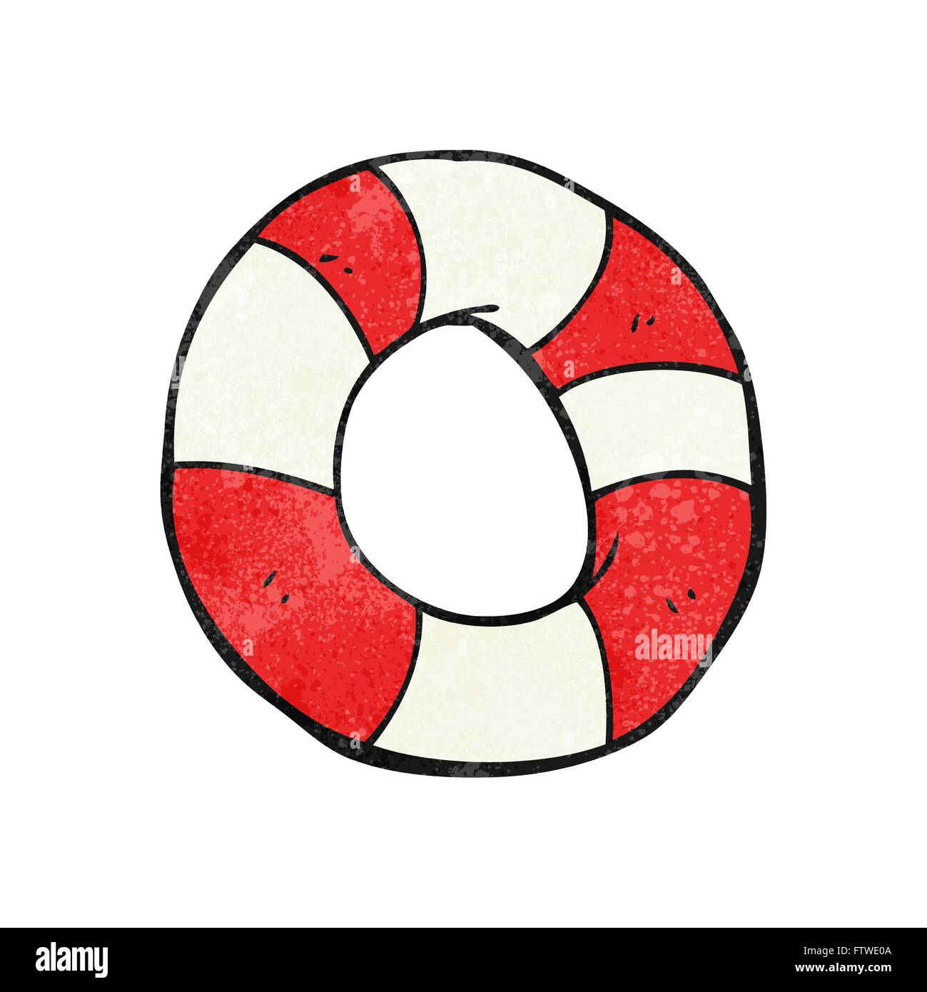 Cartoon Life Rigs freehand textured cartoon life ring Stock Vector Image & Art - Alamy
