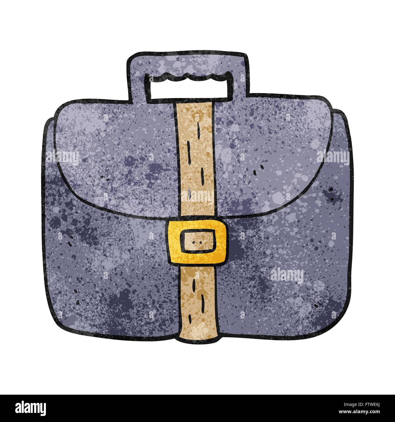 freehand textured cartoon briefcase Stock Vector Image & Art Alamy