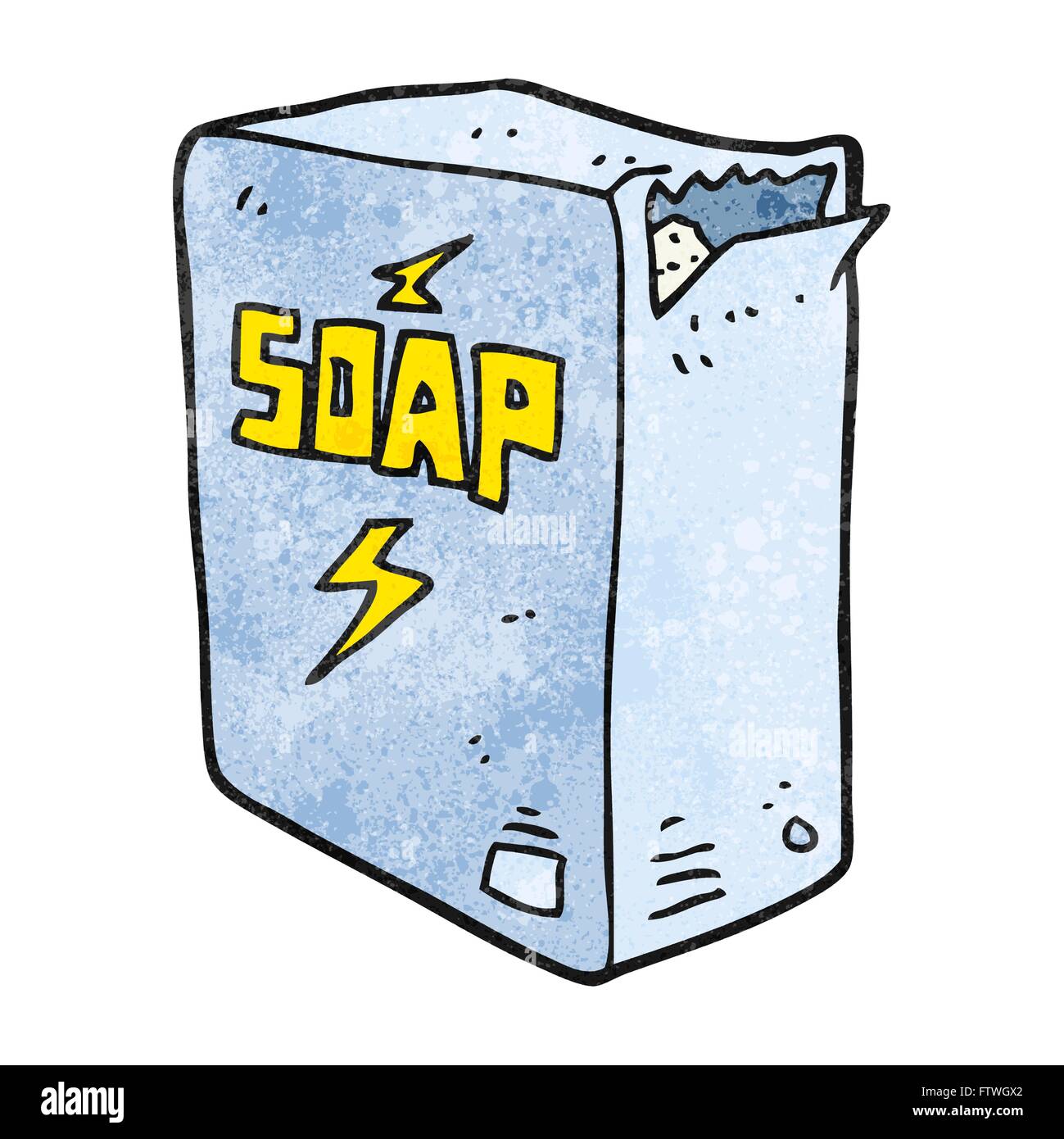 freehand textured cartoon soap box Stock Vector Image & Art - Alamy