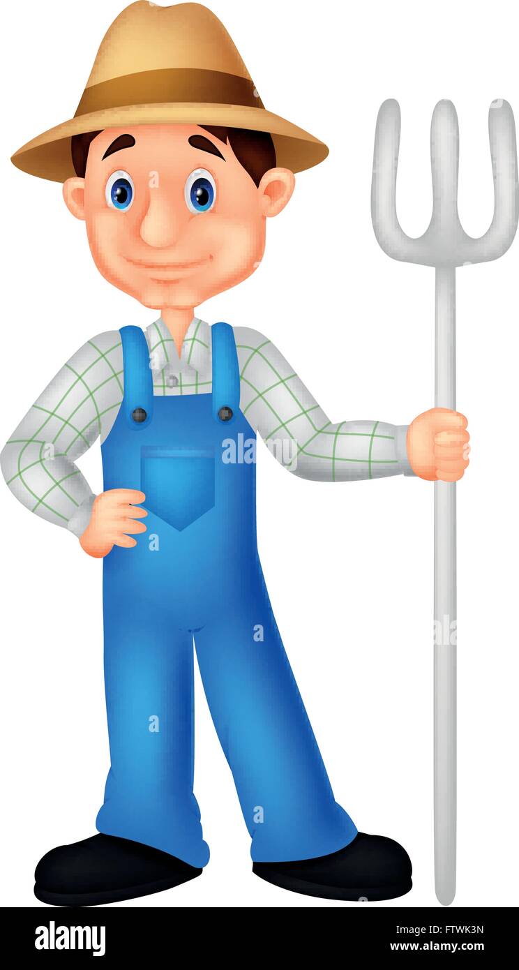Farmer Cartoon Hi Res Stock Photography And Images Alamy