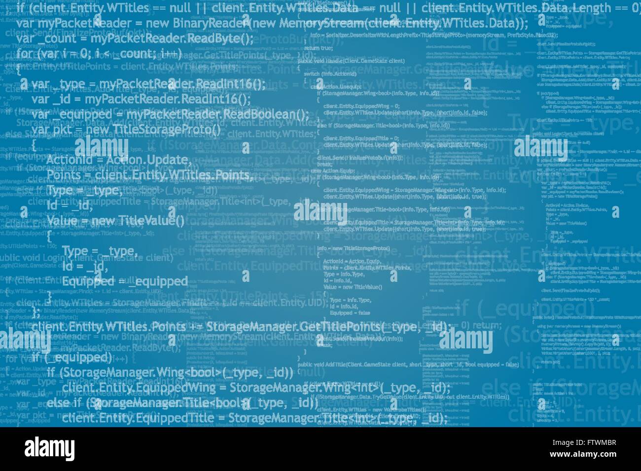 Program code background Stock Vector Image & Art - Alamy