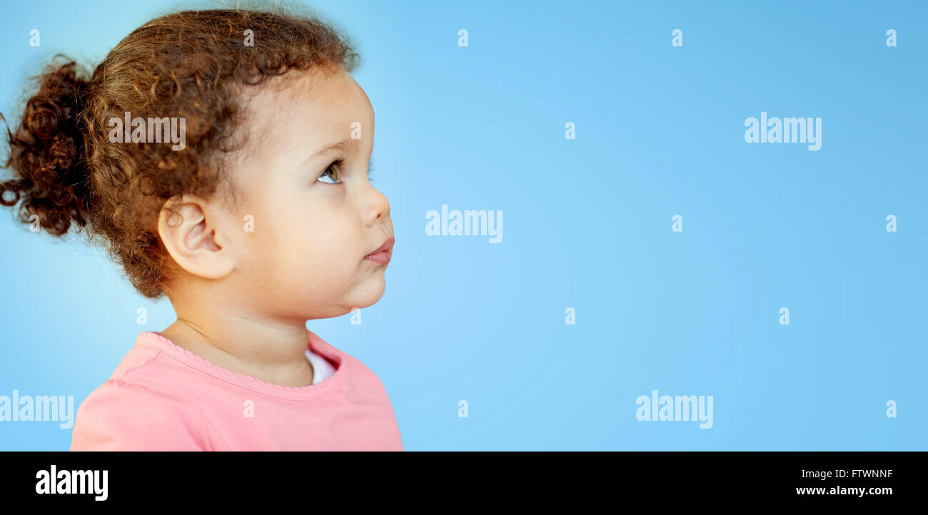 beautiful little baby girl portrait Stock Photo - Alamy