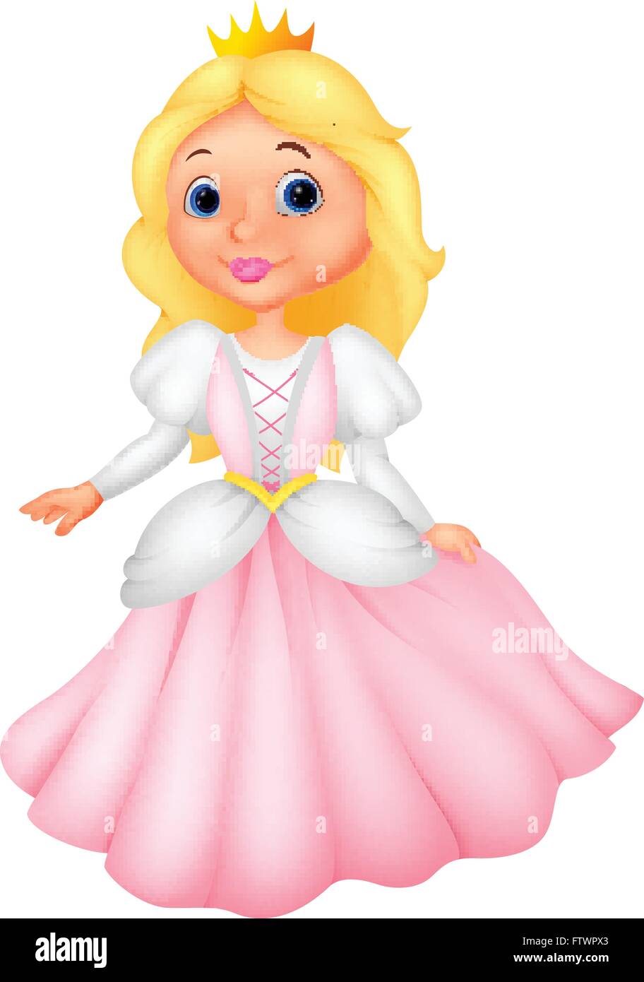 Princess cartoon cinderella hi-res stock photography and images - Alamy