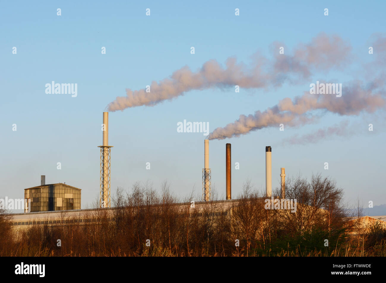 Once a heavily industrialised area with chemical works stretching from