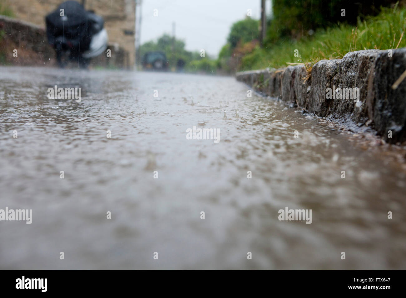 Rain water run off hi-res stock photography and images - Alamy