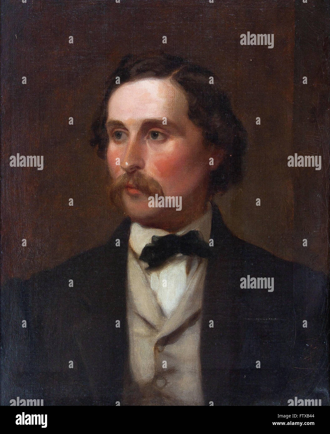 Emanuel Leutz - Nathan Flint Baker (1820-1891) - Cincinnati Museum Center Stock Photo