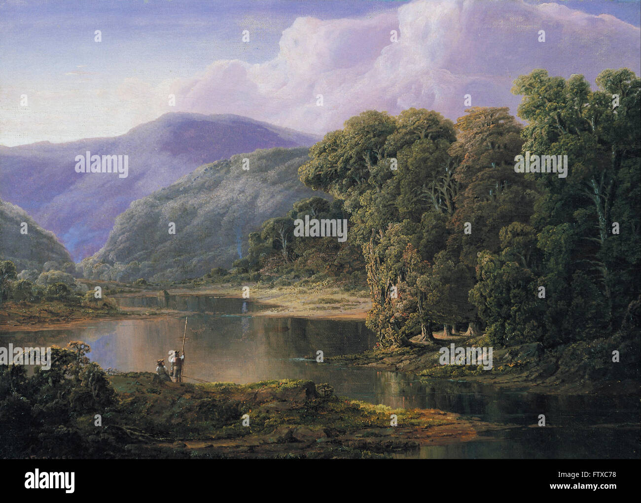 William Louis Sonntag - Landscape -  Cincinnati Art Museum Stock Photo