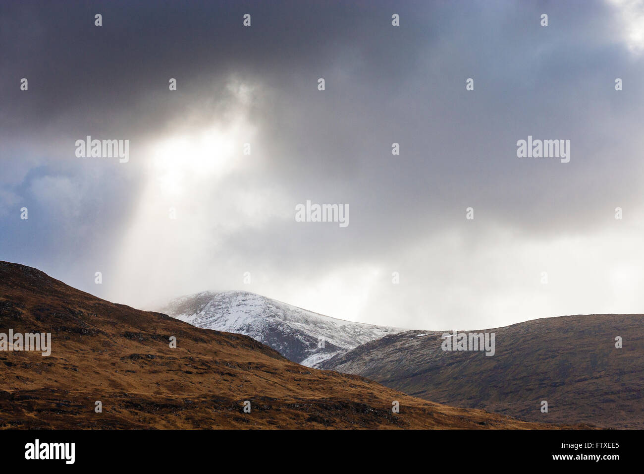 Isle of Mull, Scotland. Dramatic scenery. Stock Photo