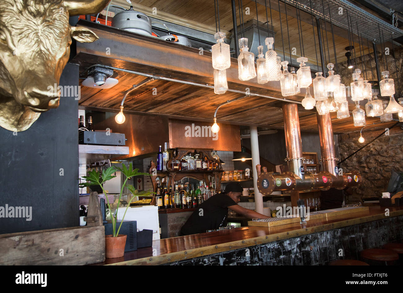 Tigers Milk Restaurant Bar on Long Street in Cape Town South Africa