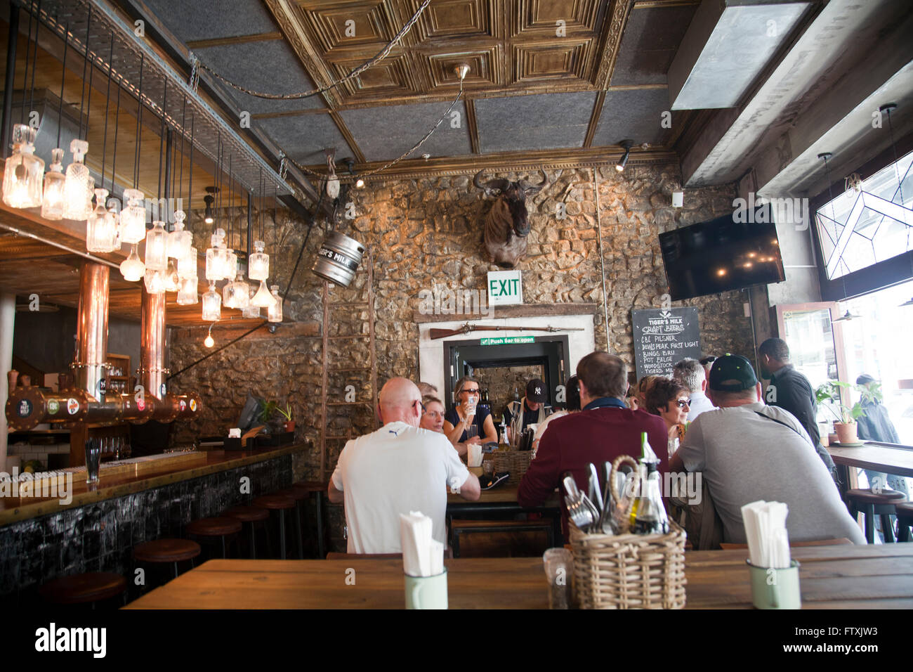 Tigers Milk Restaurant Bar on Long Street in Cape Town South Africa