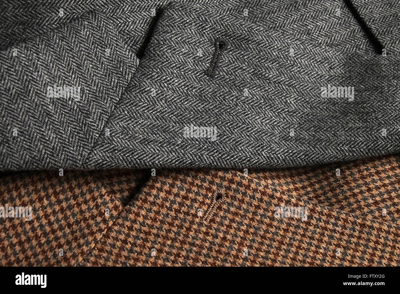 Hooded Double Faced Wrap Coat - Lt Brown Melange