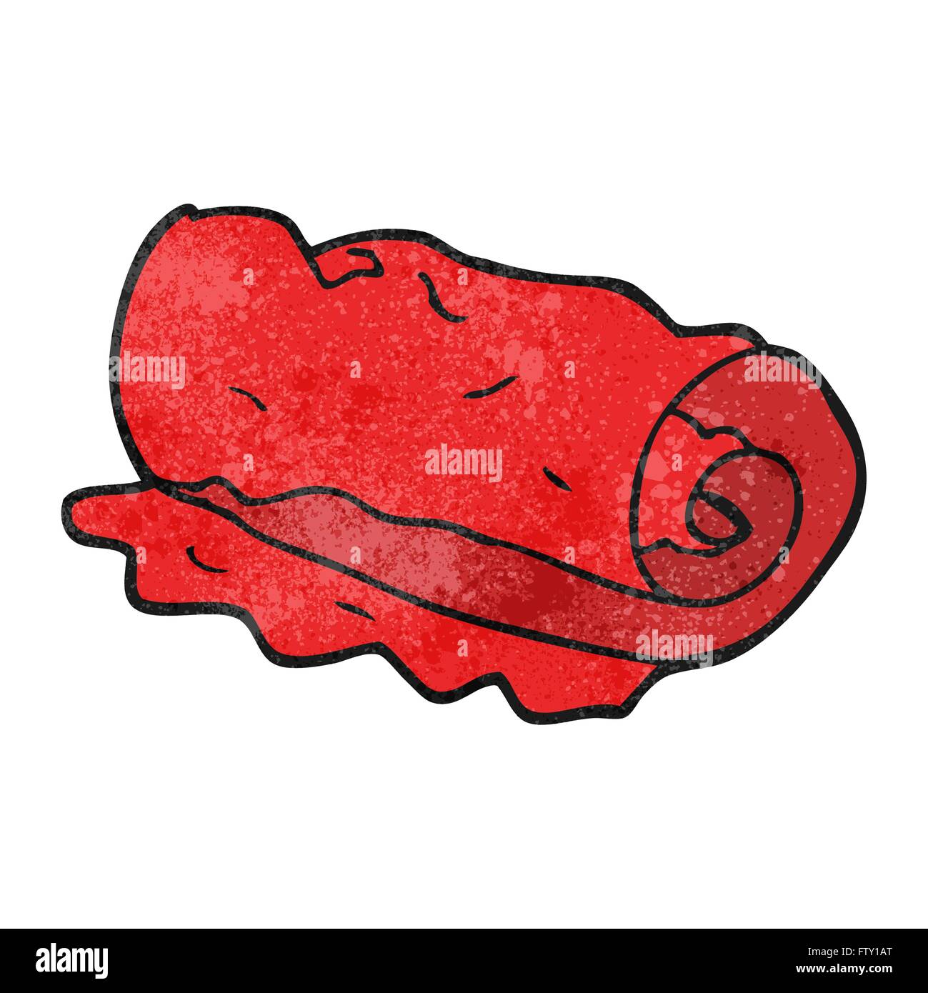 freehand textured cartoon rolled towel Stock Vector Image & Art - Alamy