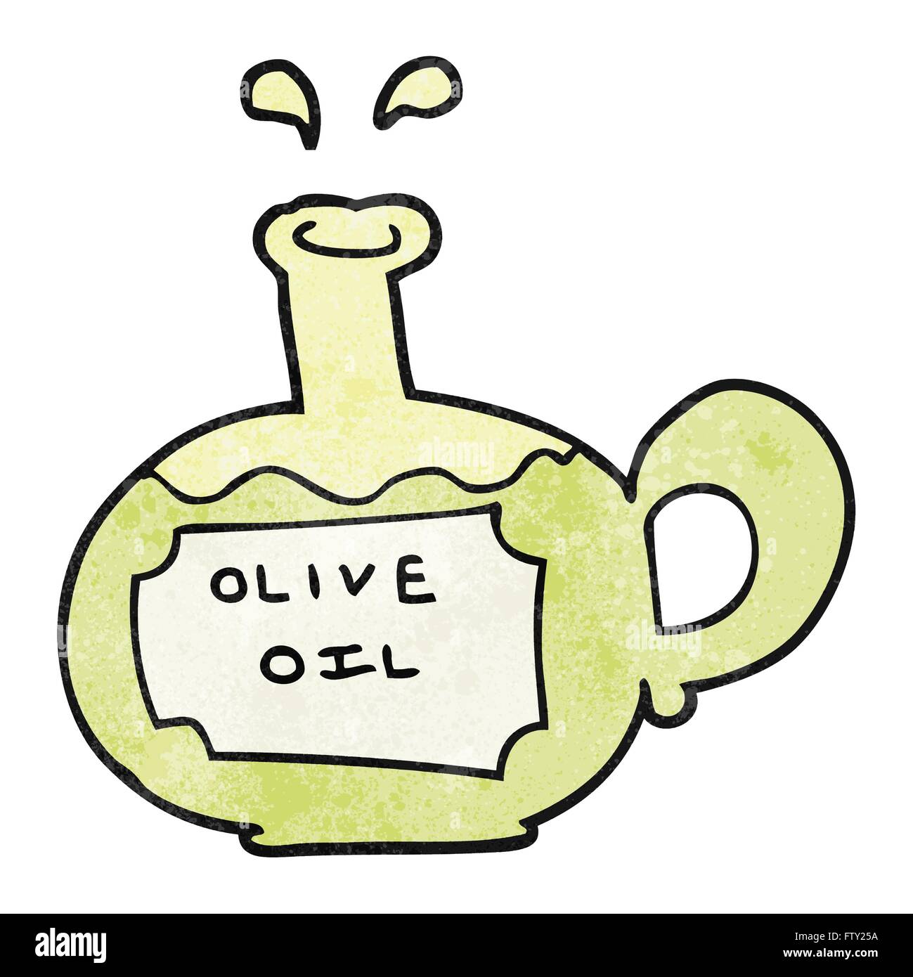 freehand textured cartoon olive oil Stock Vector Image & Art Alamy
