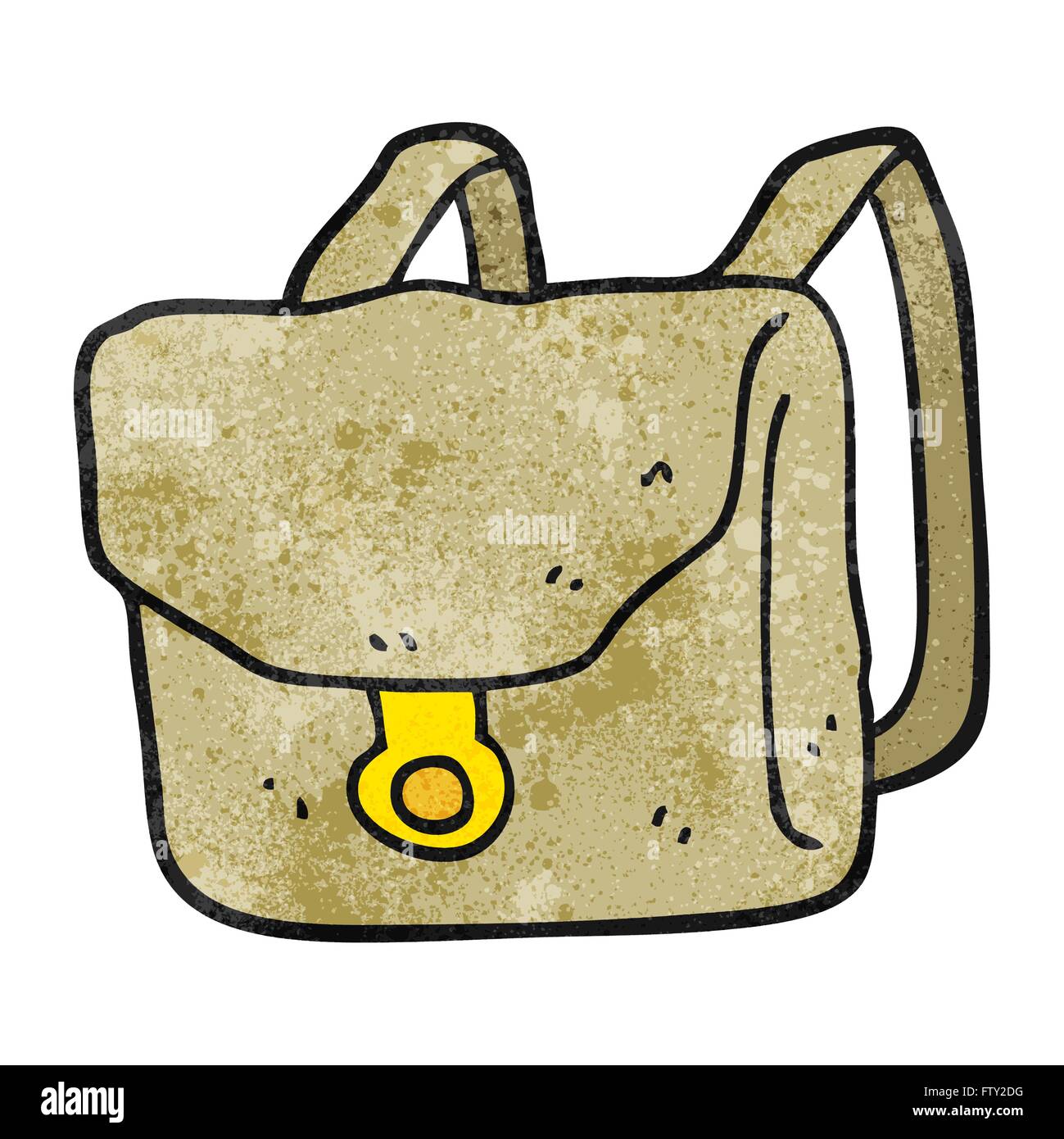 freehand textured cartoon backpack Stock Vector Image & Art Alamy