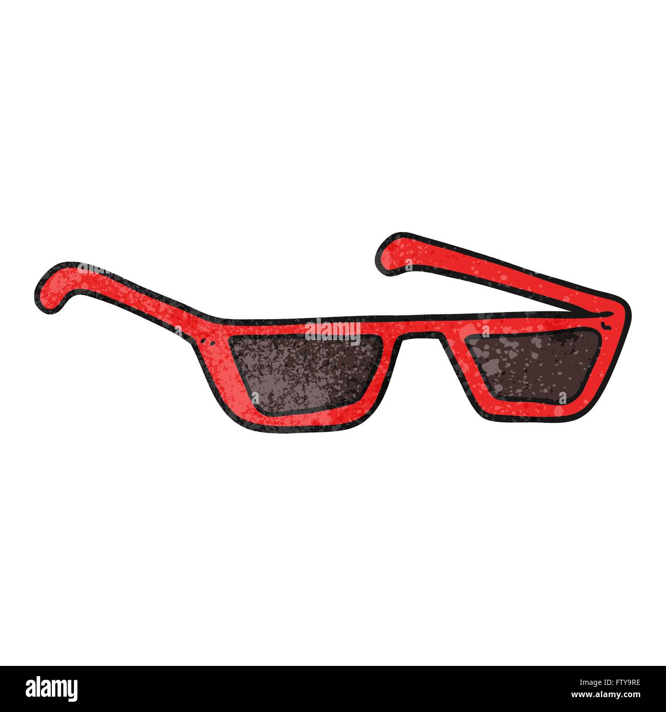 freehand drawn texture cartoon sunglasses Stock Vector Image & Art - Alamy