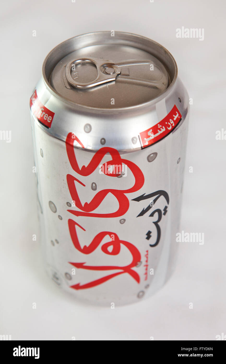 Coca cola in arabic hi-res stock photography and images - Alamy