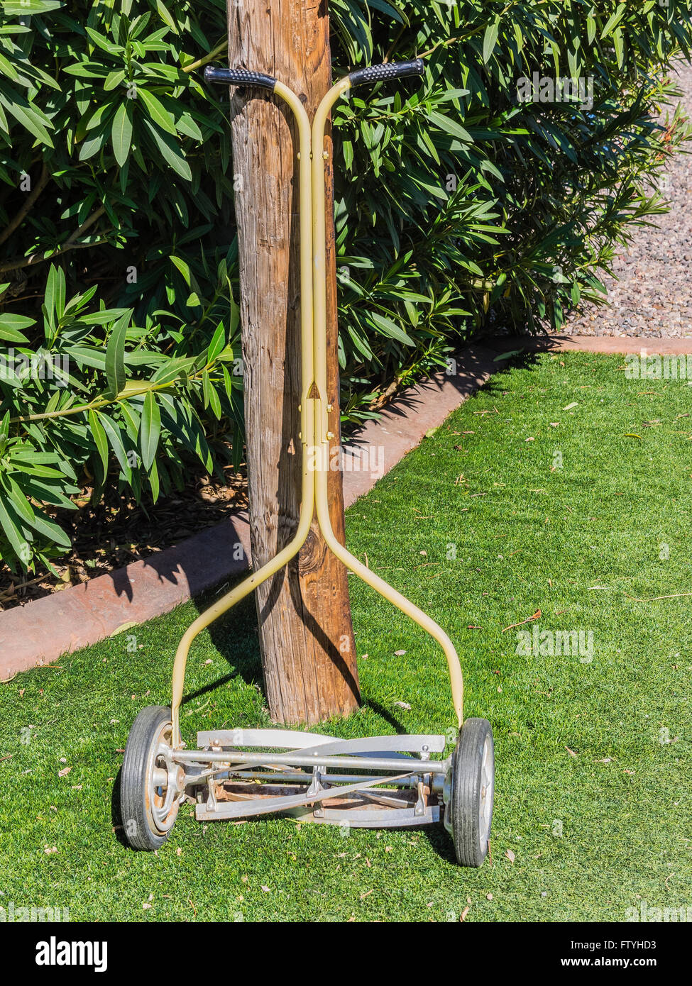 Reel mowers hi-res stock photography and images - Alamy