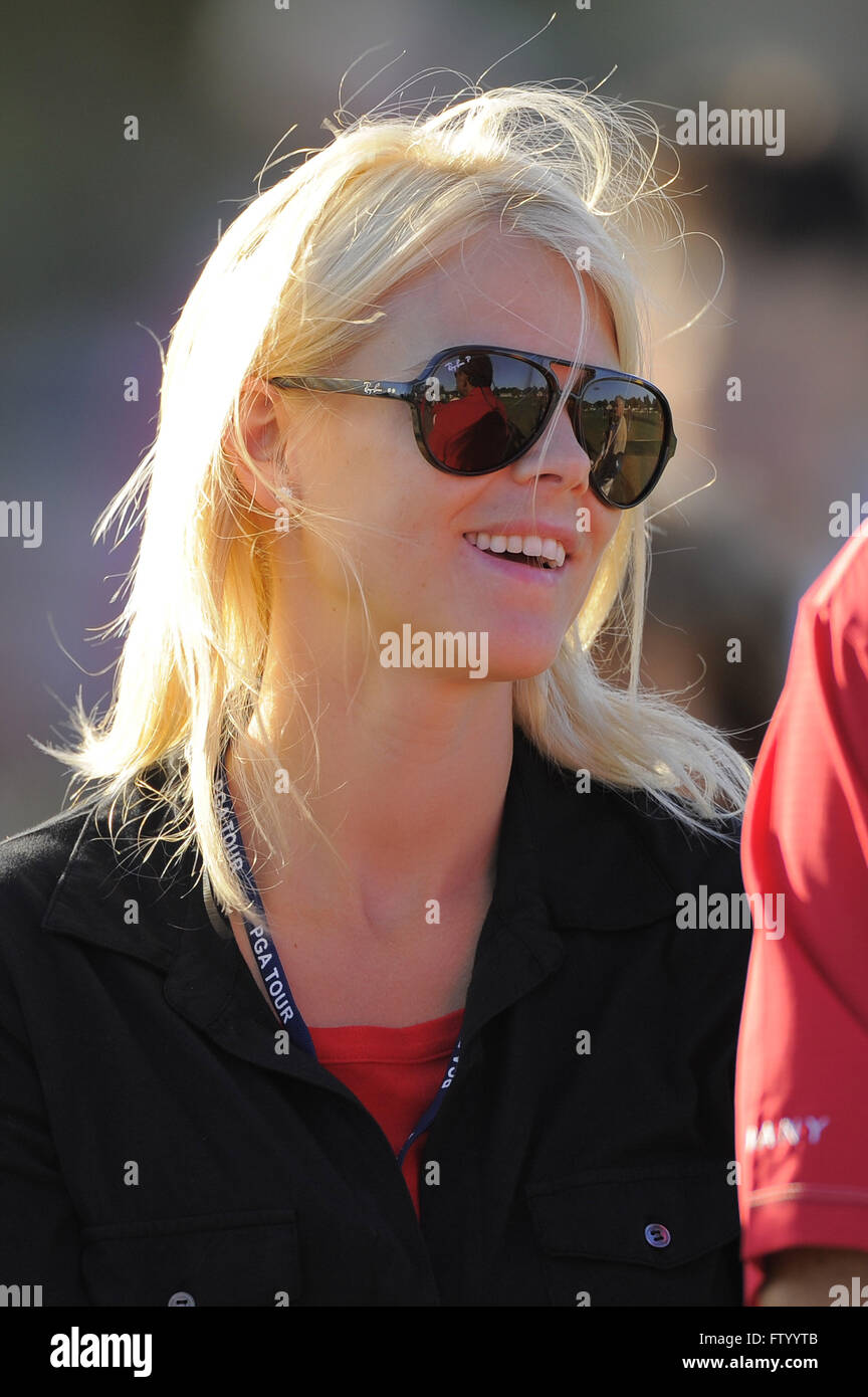 Orlando, Florida, USA. 29th Mar, 2009. Tiger Woods' wife, Elin Woods, during the final round of the Arnold Palmer Invitational at the Bay Hill Club and Lodge on March 29, 2009 in Orlando, Florida. © Scott A. Miller/ZUMA Wire/Alamy Live News Stock Photo