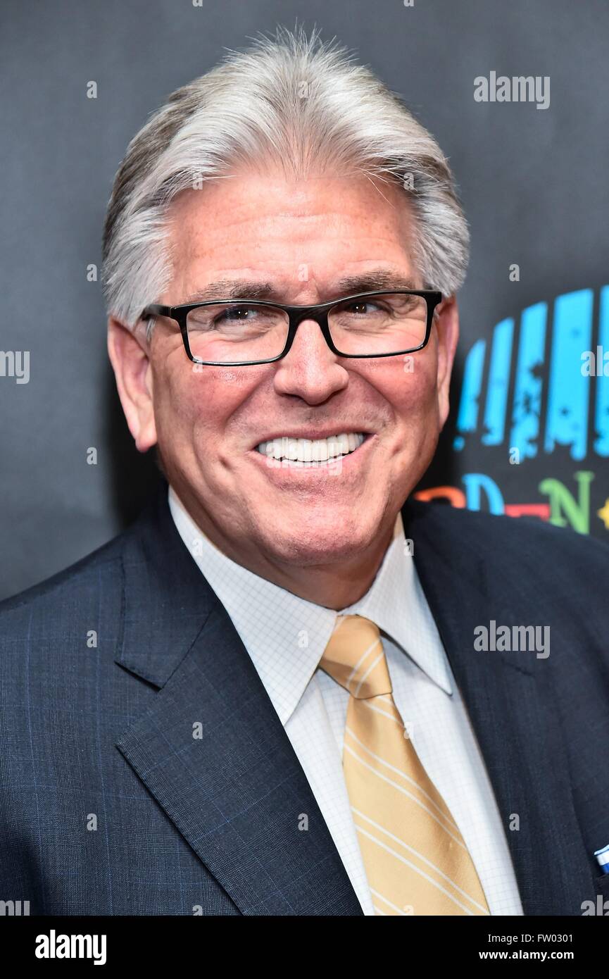 New York, NY, USA. 30th Mar, 2016. Mike Francesa in attendance for Mike And The Mad Dog Reunion Show, Radio City Music Hall, New York, NY March 30, 2016. Credit:  Steven Ferdman/Everett Collection/Alamy Live News Stock Photo