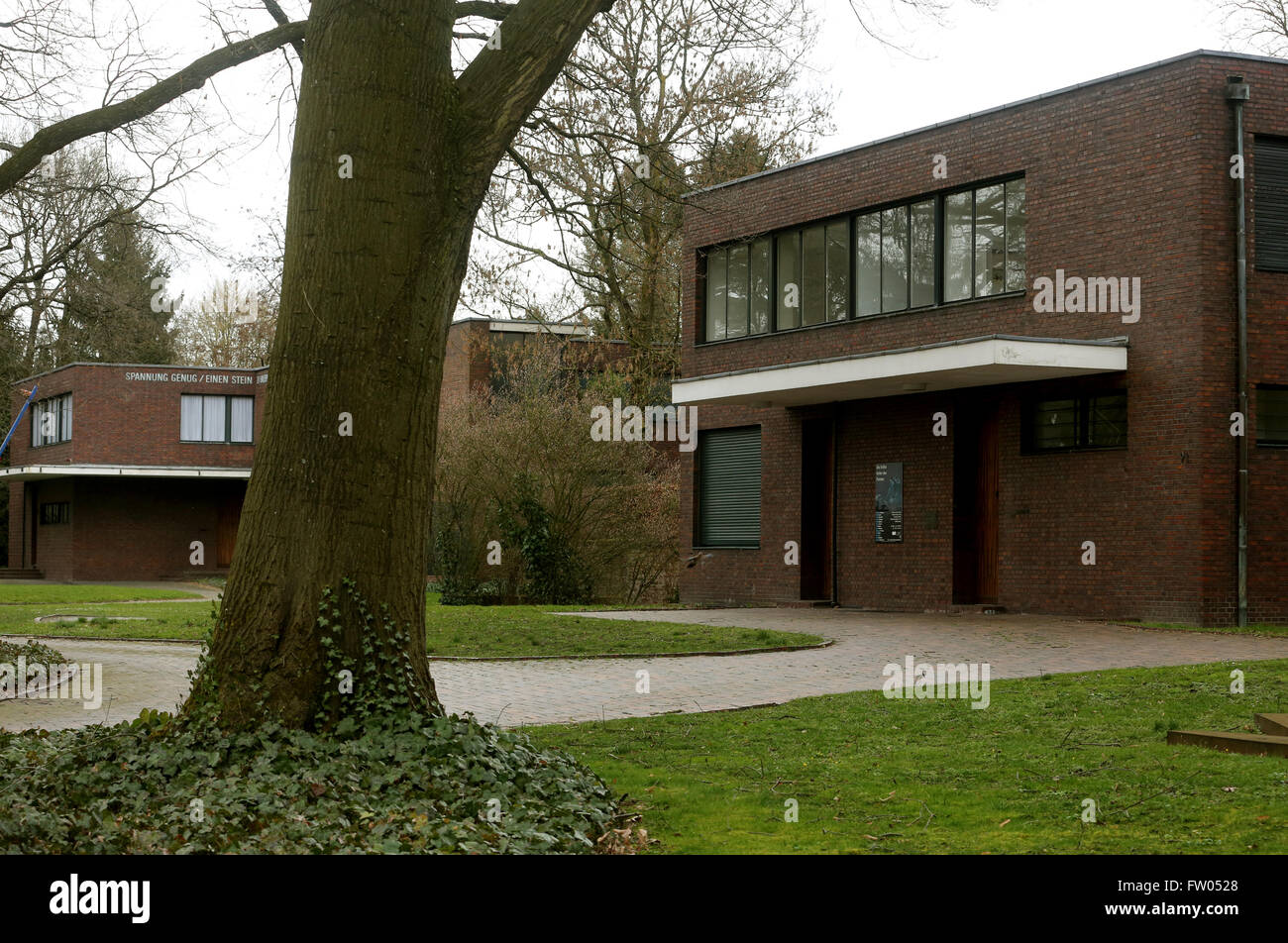 Krefeld Germany 30th Mar 2016 The Haus Esters L And The Haus