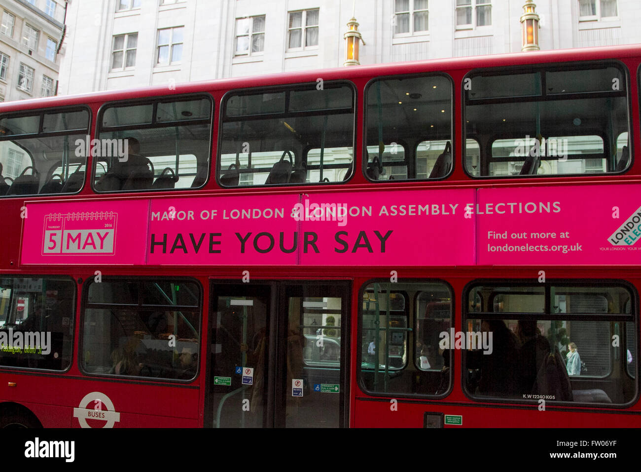 Go ahead london bus hi-res stock photography and images - Alamy
