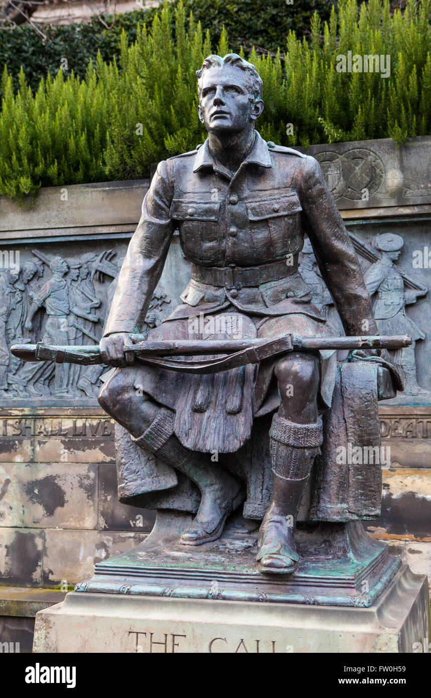 Soldier statue scottish monuments hires stock photography and images Alamy